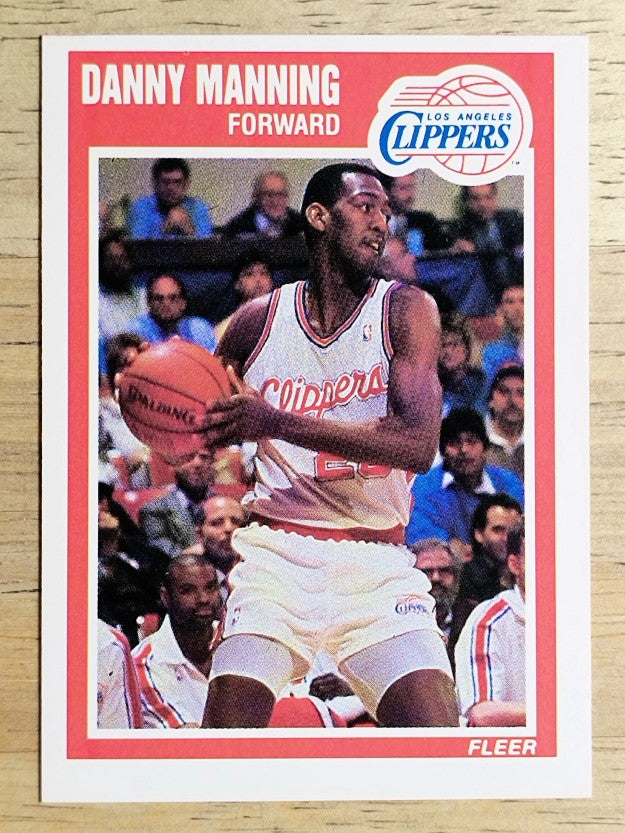 1989-90 Fleer #71 Danny Manning RC