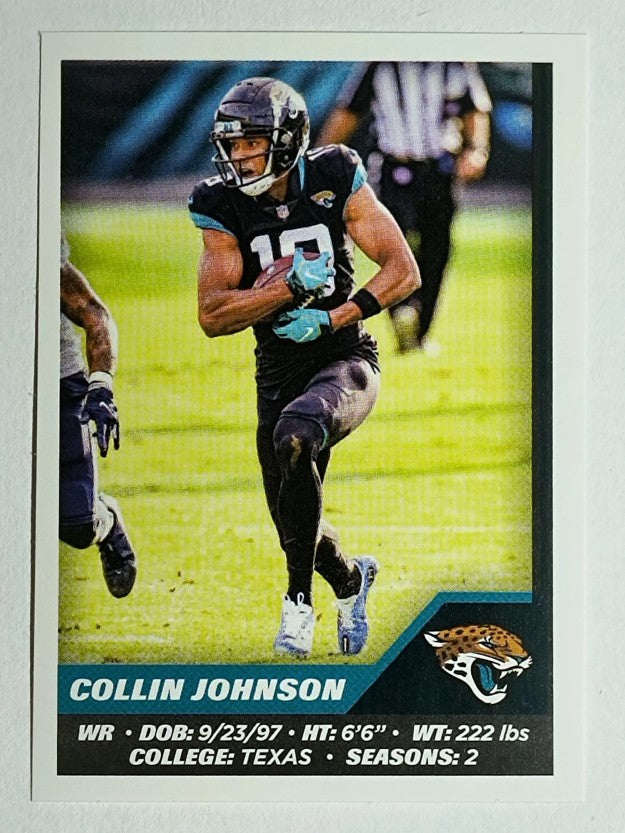 2021 Panini Stickers #208 Collin Johnson