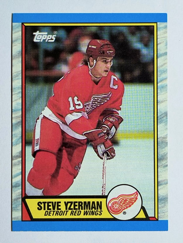 1989-90 Topps #83 Steve Yzerman DP