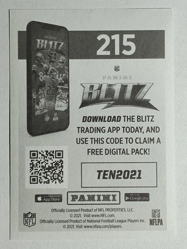 2021 Panini Stickers #215 Tennessee Titans Logo FOIL