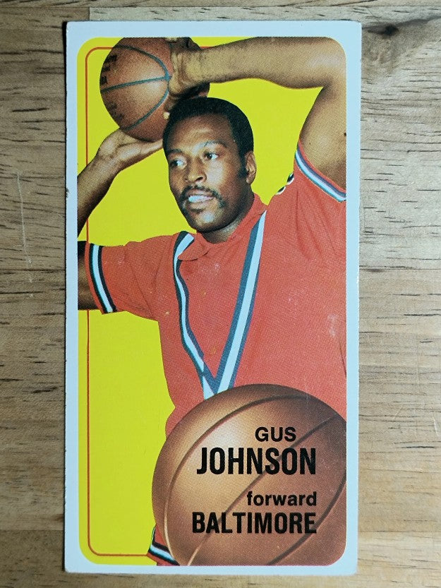 1970-71 Topps #92 Gus Johnson (VGEX)