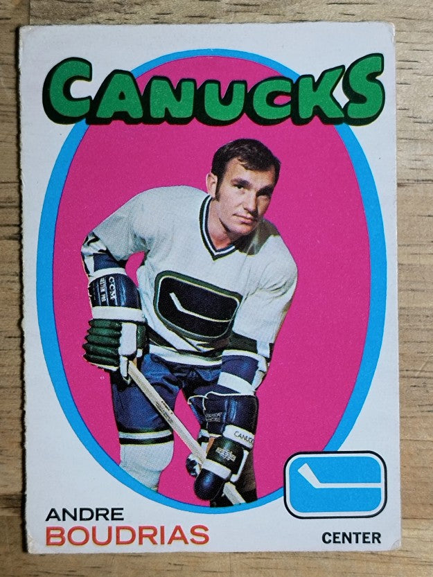 1971-72 O-Pee-Chee #12 Andre Boudrias (VG)