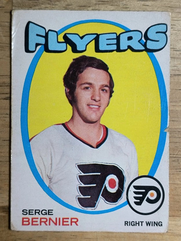 1971-72 O-Pee-Chee #19 Serge Bernier RC (GOOD)