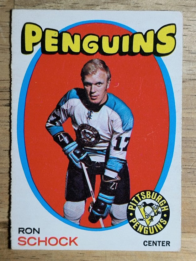 1971-72 O-Pee-Chee #56 Ron Schock (VG)