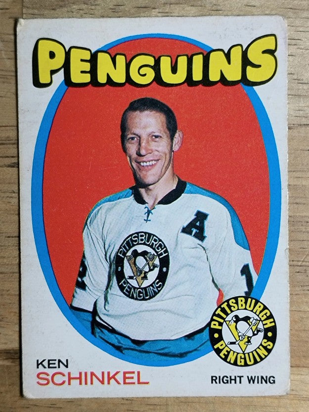 1971-72 O-Pee-Chee #64 Ken Schinkel (GOOD)