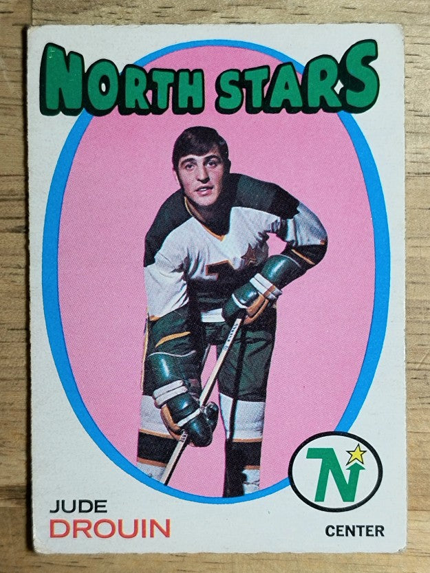 1971-72 O-Pee-Chee #68 Jude Drouin (GOOD)