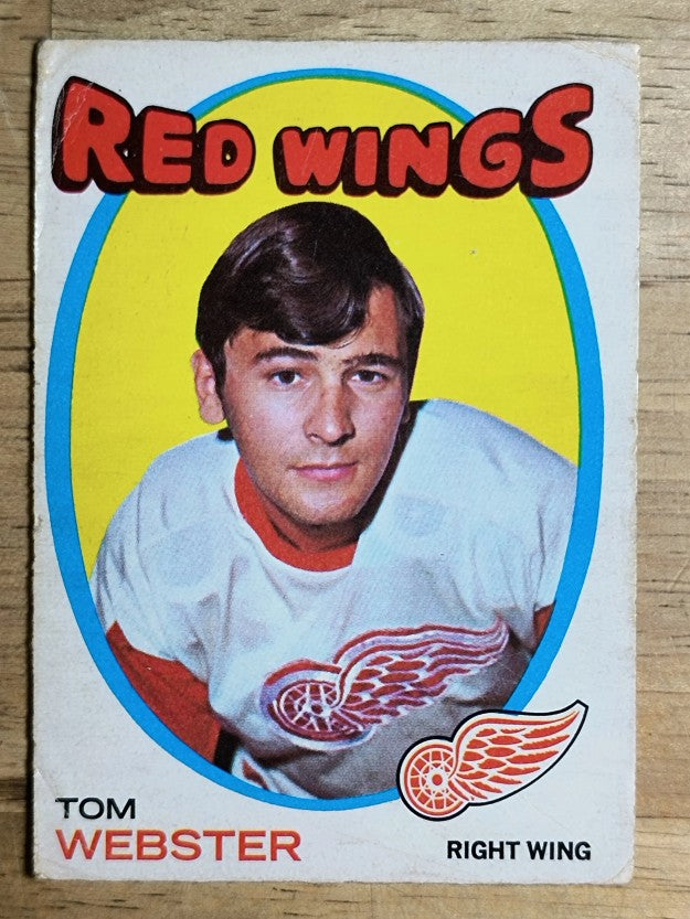 1971-72 O-Pee-Chee #78 Tom Webster (GOOD)