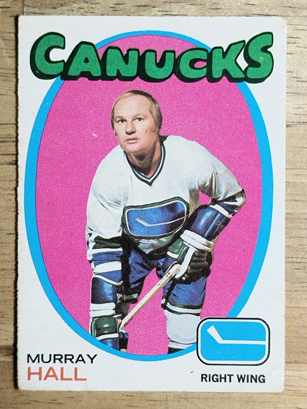 1971-72 O-Pee-Chee #109 Murray Hall (VG)