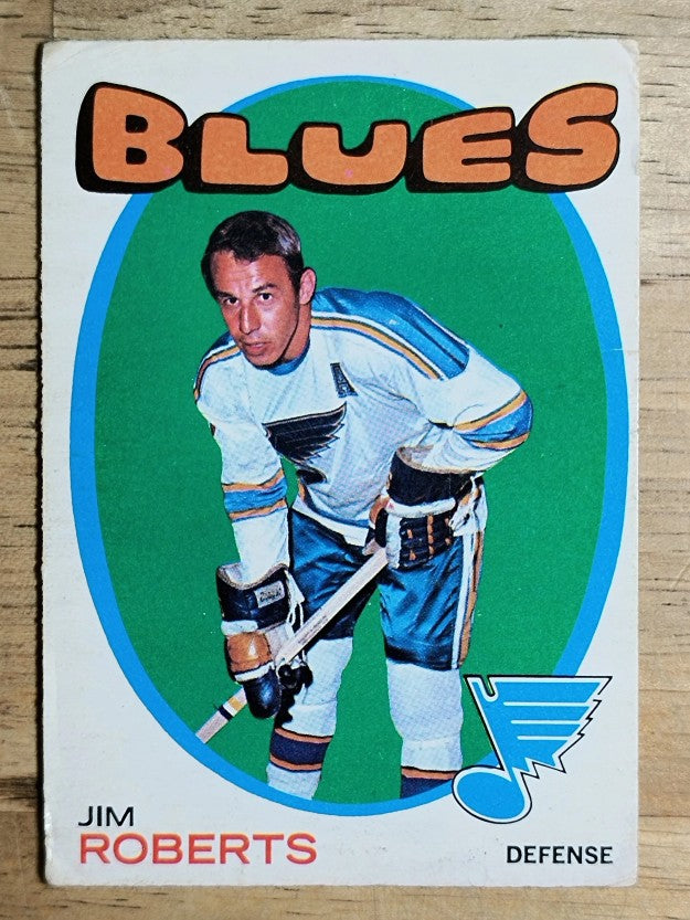 1971-72 O-Pee-Chee #116 Jim Roberts (GOOD)