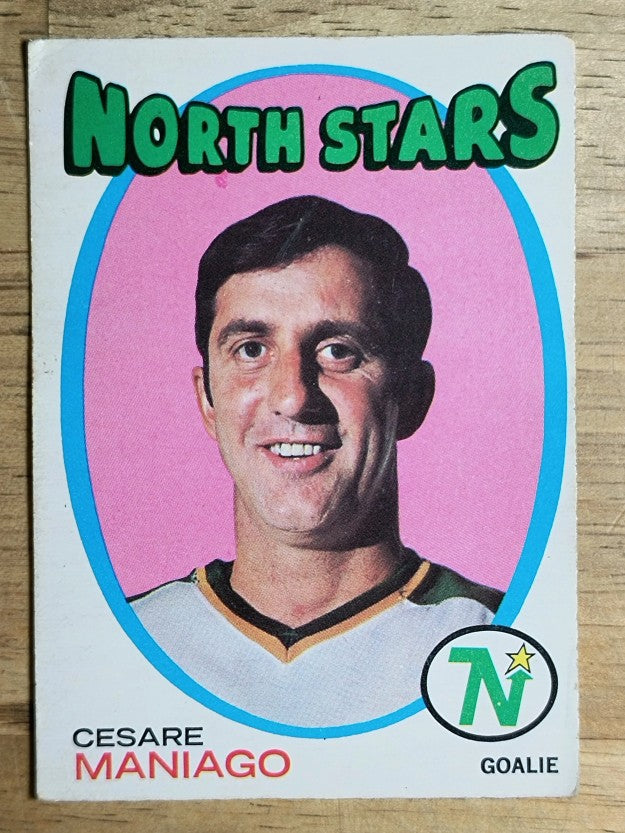1971-72 O-Pee-Chee #117 Cesare Maniago (GOOD)
