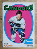 1971-72 O-Pee-Chee #122 Pat Quinn (GOOD)
