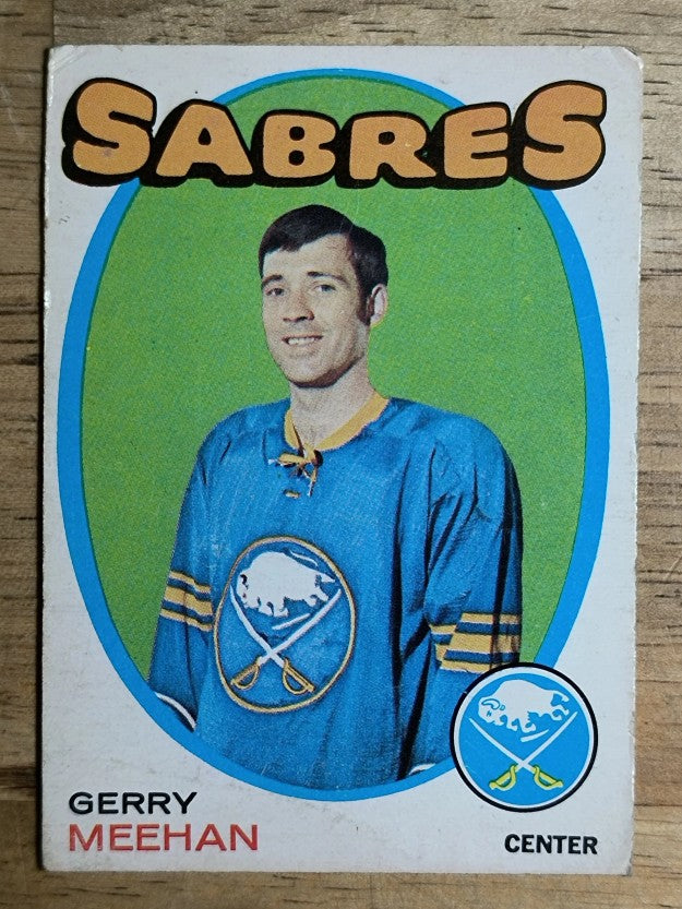 1971-72 O-Pee-Chee #160 Gerry Meehan (GOOD)