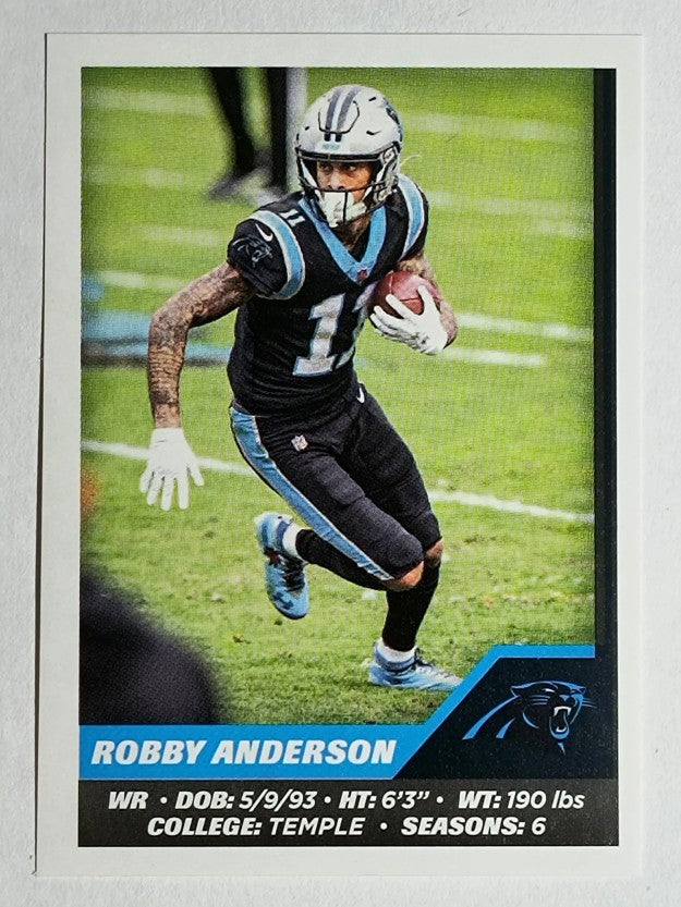 2021 Panini Stickers #447 Robby Anderson