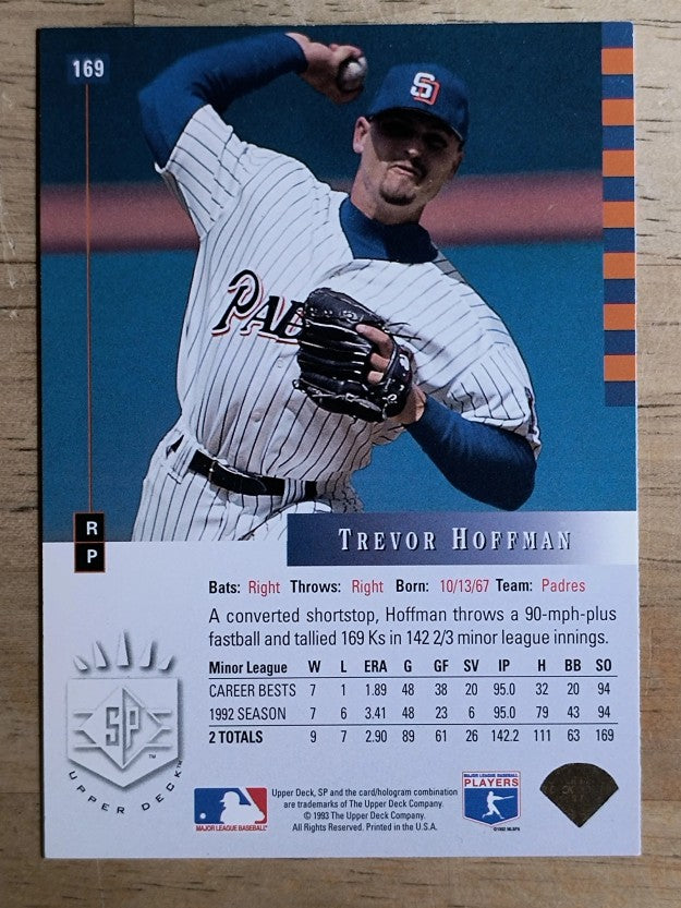 1993 SP #169 Trevor Hoffman