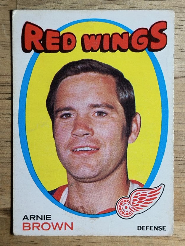 1971-72 O-Pee-Chee #14 Arnie Brown (GOOD)