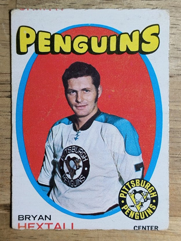 1971-72 O-Pee-Chee #16 Bryan Hextall (GOOD)