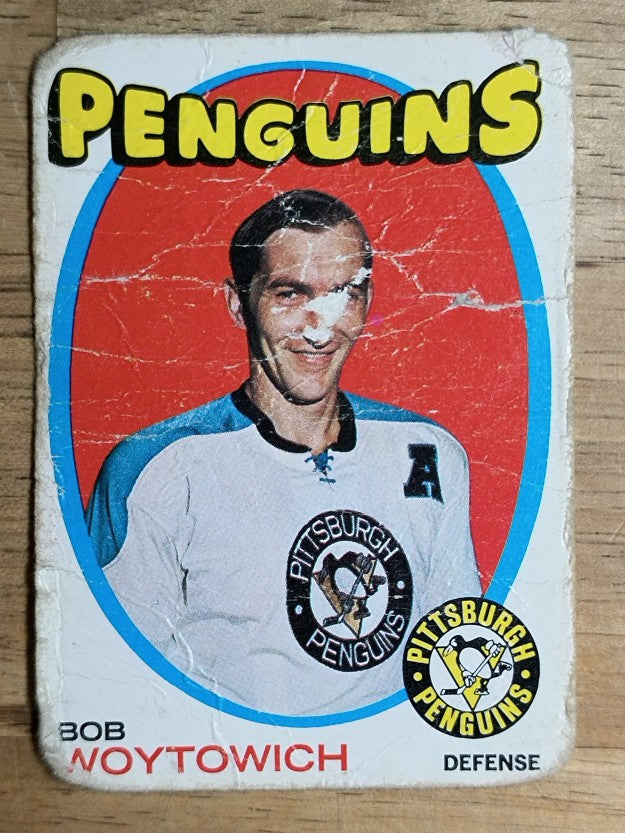 1971-72 O-Pee-Chee #28 Bob Woytowich (POOR)