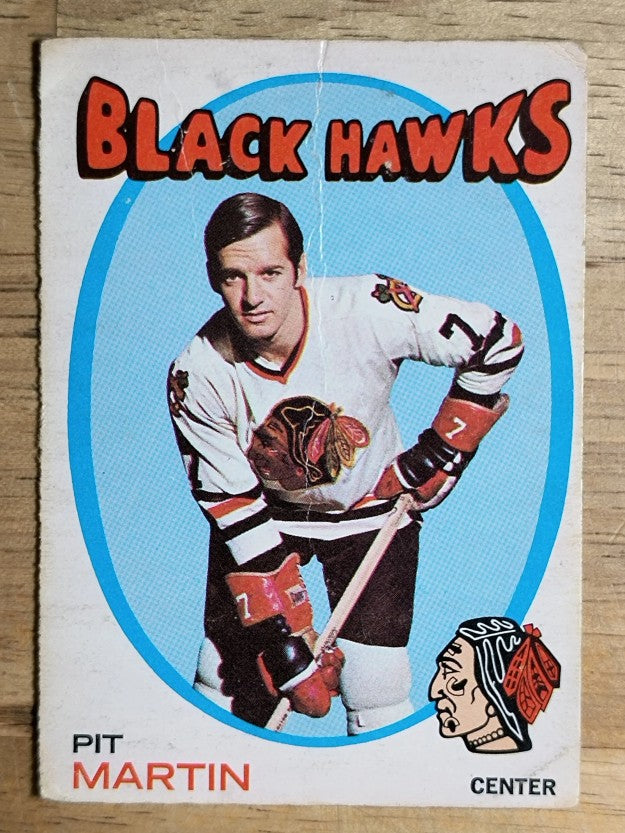 1971-72 O-Pee-Chee #39 Pit Martin (GOOD)