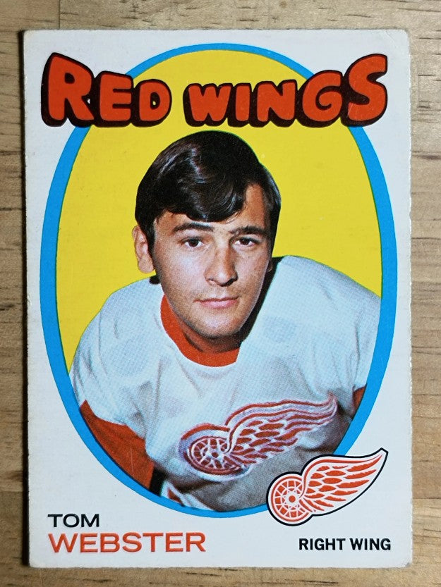 1971-72 O-Pee-Chee #78 Tom Webster (GOOD)