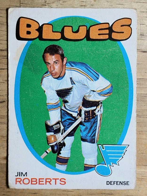1971-72 O-Pee-Chee #116 Jim Roberts (GOOD)