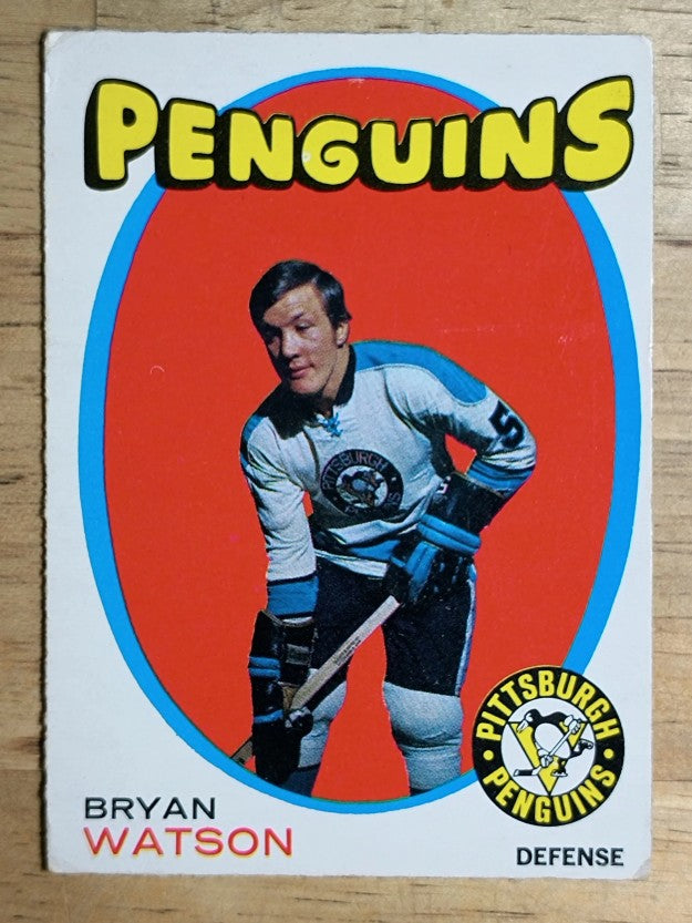 1971-72 O-Pee-Chee #132 Bryan Watson (GOOD)