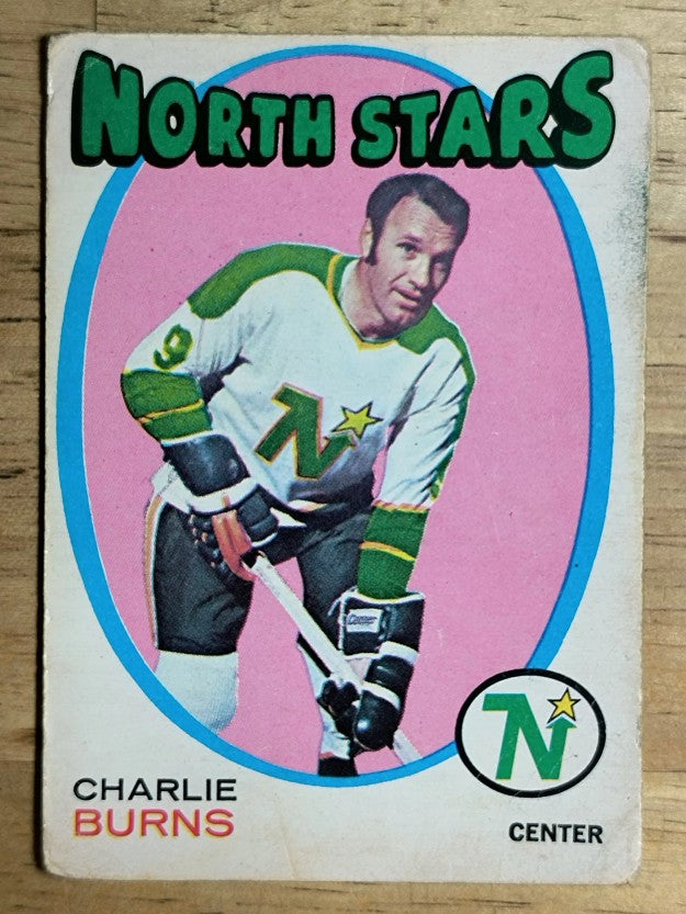 1971-72 O-Pee-Chee #238 Charlie Burns (GOOD)