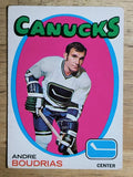 1971-72 O-Pee-Chee #12 Andre Boudrias (VGEX)