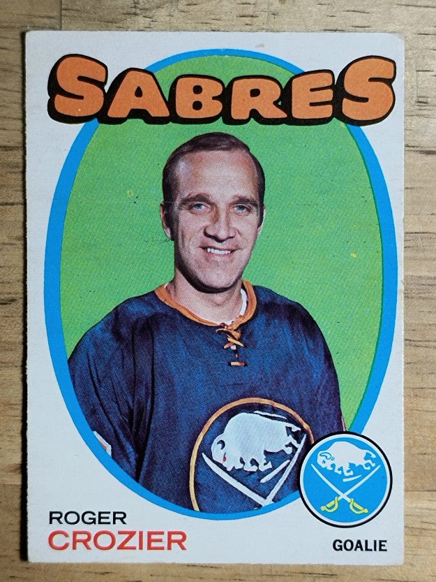 1971-72 O-Pee-Chee #36 Roger Crozier (VG)