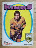 1971-72 O-Pee-Chee #47 Bill Flett (GOOD)