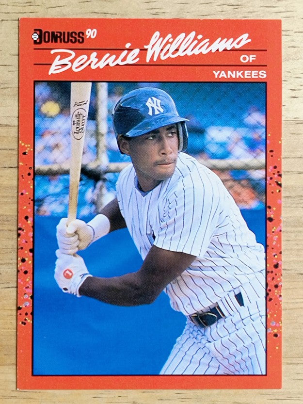 1990 Donruss #689 Bernie Williams RC