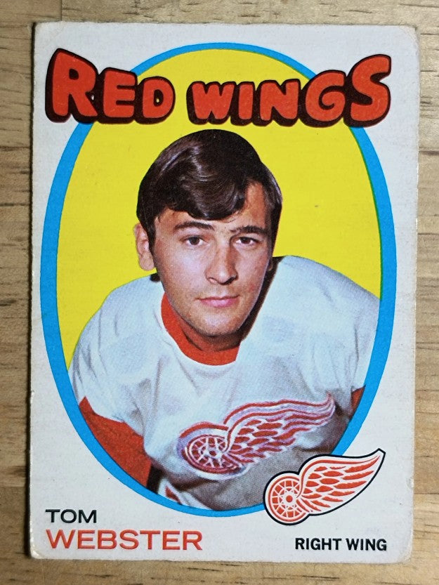 1971-72 O-Pee-Chee #78 Tom Webster (VG)