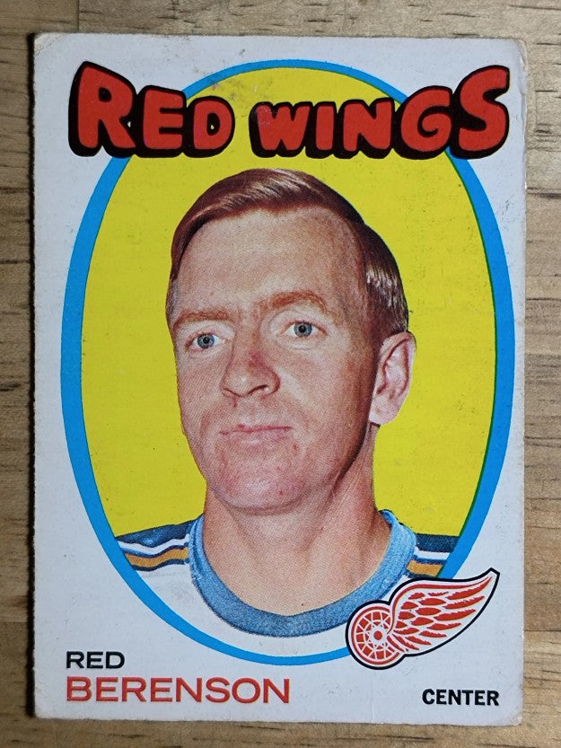 1971-72 O-Pee-Chee #91 Red Berenson (POOR)