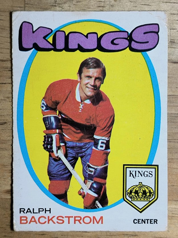 1971-72 O-Pee-Chee #108 Ralph Backstrom (GOOD)