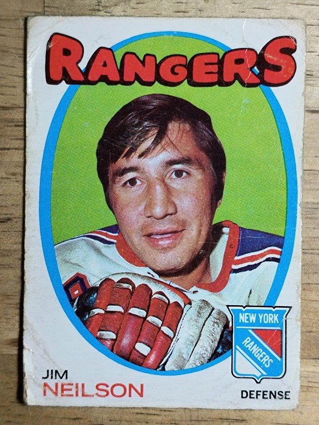 1971-72 O-Pee-Chee #112 Jim Neilson (POOR)
