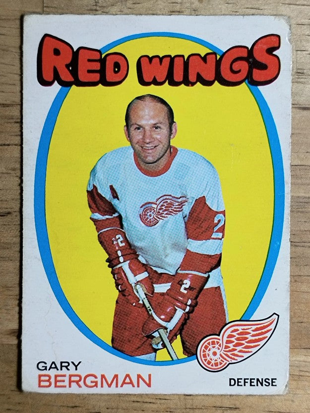 1971-72 O-Pee-Chee #119 Gary Bergman (VG)