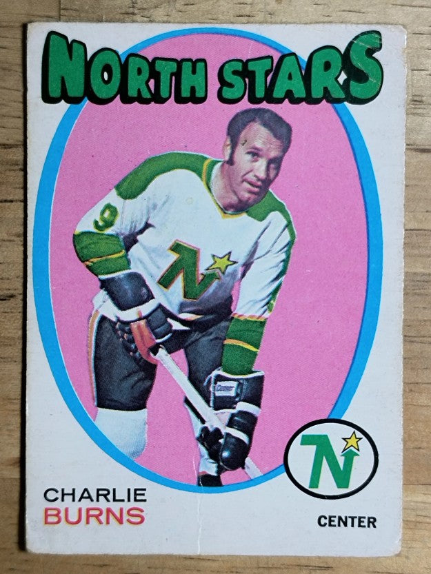 1971-72 O-Pee-Chee #238 Charlie Burns (GOOD)
