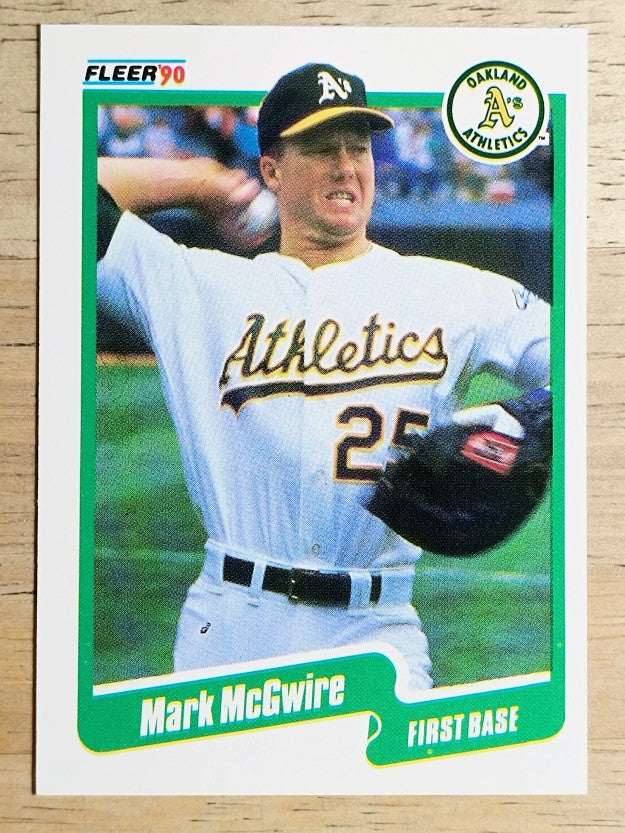1990 Fleer #15 Mark McGwire