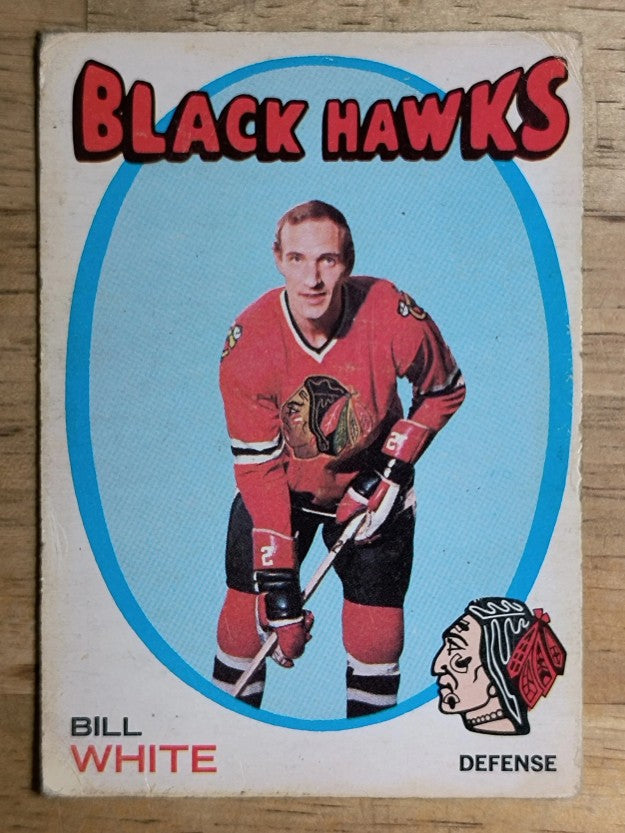 1971-72 O-Pee-Chee #11 Bill White (GOOD)