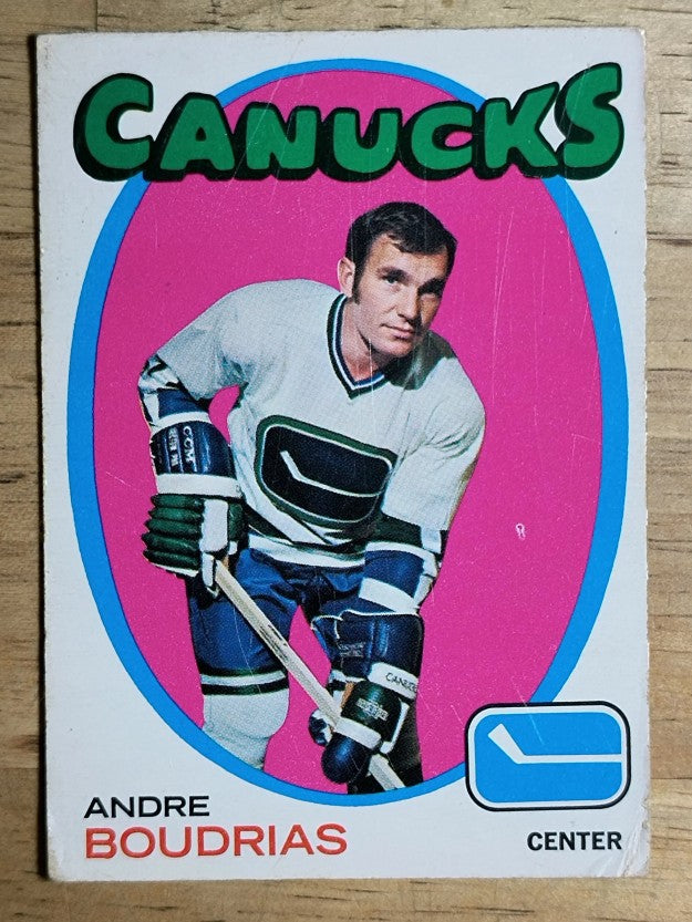 1971-72 O-Pee-Chee #12 Andre Boudrias (VG)