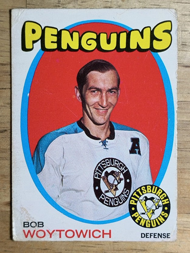 1971-72 O-Pee-Chee #28 Bob Woytowich (GOOD)