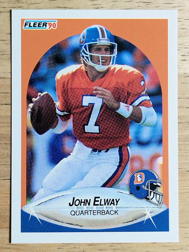 1990 Fleer #21 John Elway