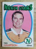 1971-72 O-Pee-Chee #101 Ted Hampson (VGEX)
