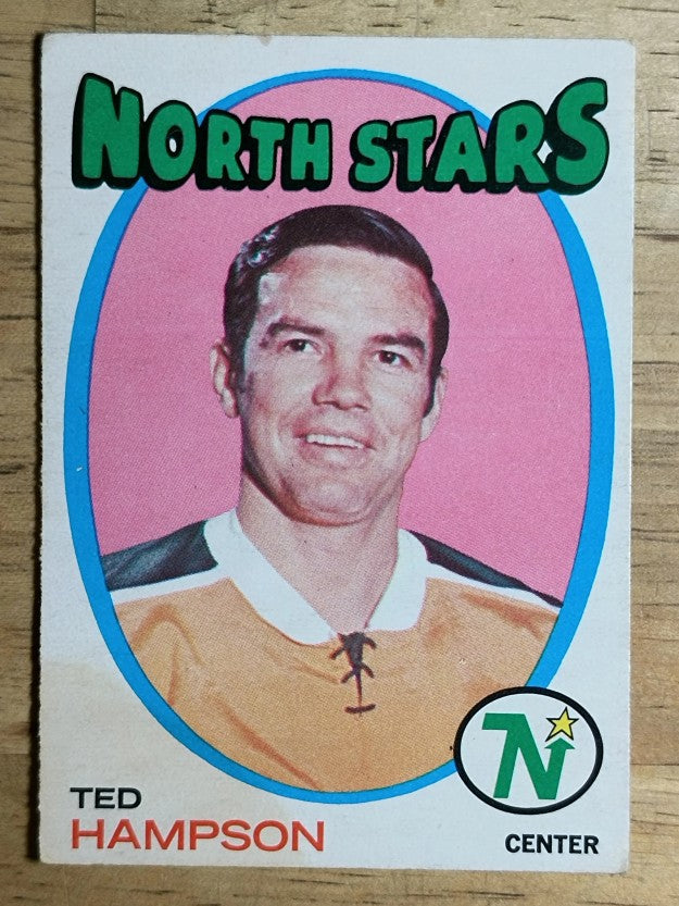 1971-72 O-Pee-Chee #101 Ted Hampson (VGEX)