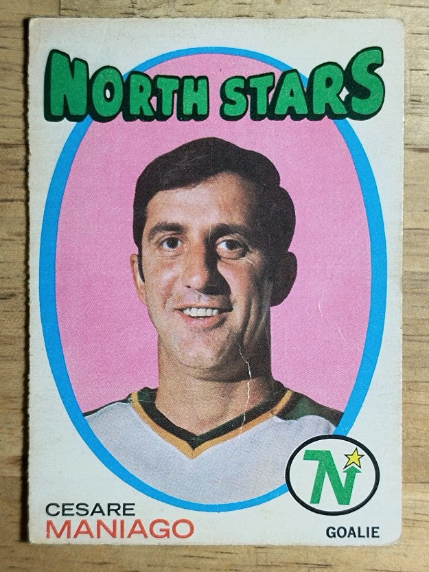 1971-72 O-Pee-Chee #117 Cesare Maniago (GOOD)