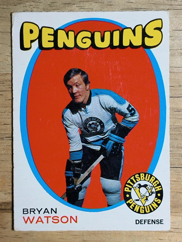 1971-72 O-Pee-Chee #132 Bryan Watson (VGEX)