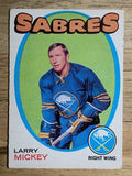 1971-72 O-Pee-Chee #167 Larry Mickey (VG)