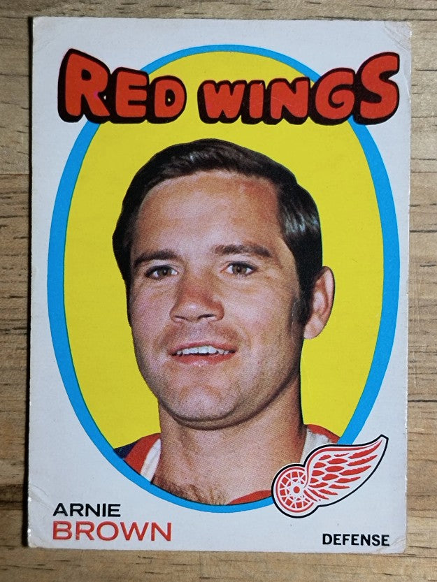 1971-72 O-Pee-Chee #14 Arnie Brown (GOOD)