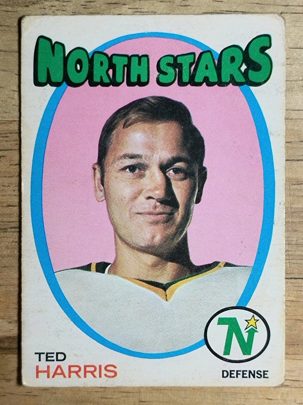 1971-72 O-Pee-Chee #32 Ted Harris (VG)