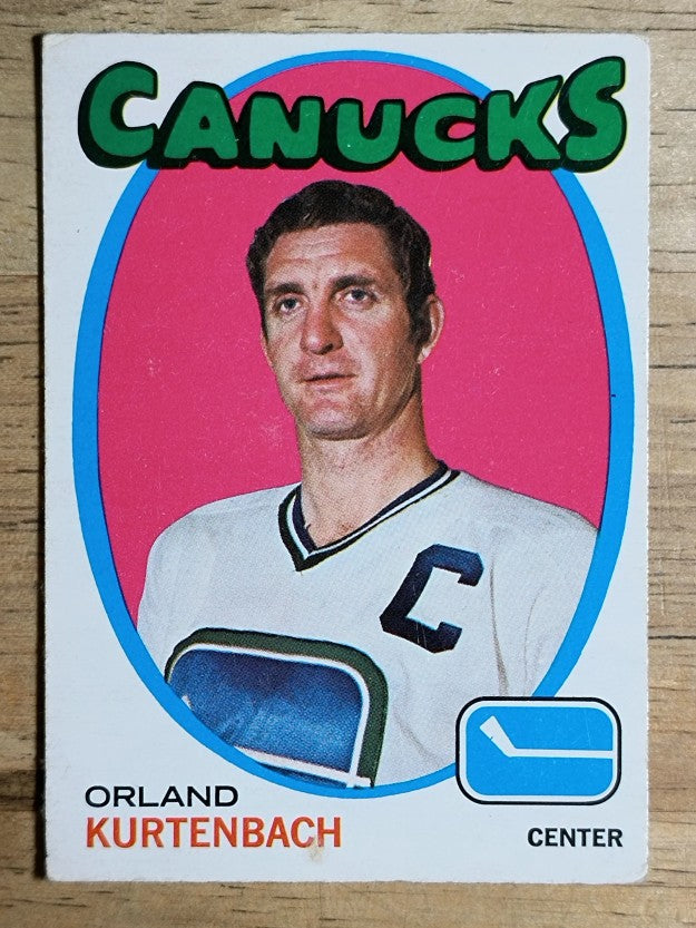 1971-72 O-Pee-Chee #42 Orland Kurtenbach (VGEX)