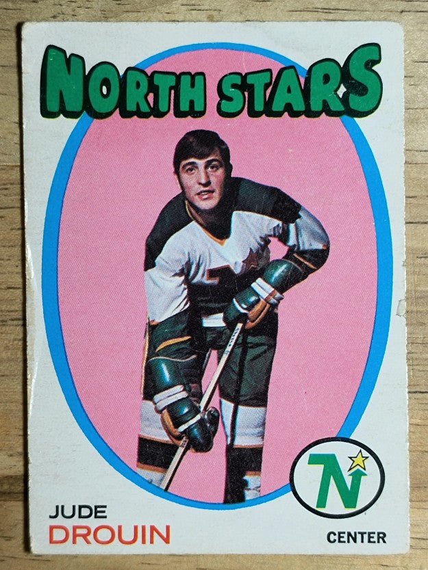 1971-72 O-Pee-Chee #68 Jude Drouin (POOR)